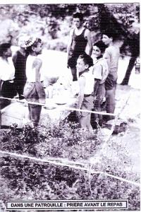 SCOUTS DE FRANCE 1ERE GROUPE BAYARD 1948 1954 N0045